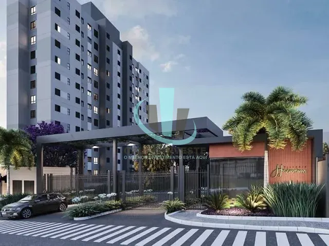 Apartamento com 50m² 2 quartos e 1 banheiro, para alugar, no bairro Vila Harmonia em Araraquara