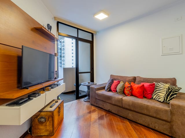 Apartamento com 38m² 1 quarto e 1 banheiro, à venda, no bairro Indianópolis em São Paulo