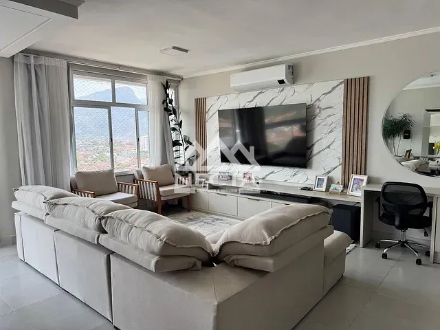 Apartamento com 112m² 3 quartos e 2 banheiros, à venda, no bairro Indaiá em Caraguatatuba