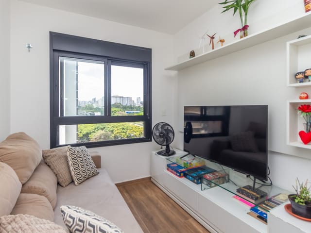 Apartamento com 36m² 2 quartos e 1 banheiro, à venda, no bairro Moema em São Paulo