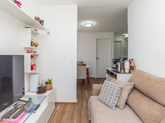 Apartamento com 36m² 2 quartos e 1 banheiro, à venda, no bairro Moema em São Paulo