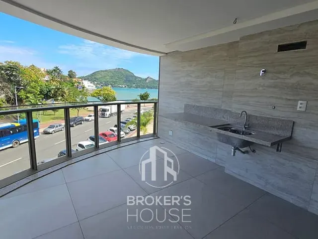 Apartamento com 205m² 4 quartos e 5 banheiros, à venda, no bairro Enseada do Suá em Vitória