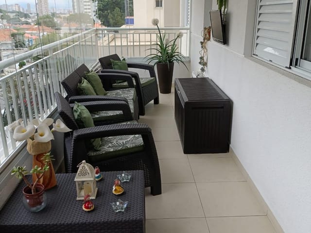 Apartamento com 97m² 3 quartos e 2 banheiros, à venda, no bairro Vila Bertioga em São Paulo