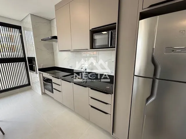 Apartamento com 56m² 1 quarto e 1 banheiro, para alugar, no bairro Parque Balneário Poiares em Caraguatatuba