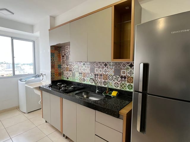 Apartamento 2 quartos e 1 banheiro, para alugar, no bairro Estação Rni em Goiânia