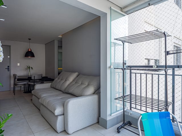 Apartamento com 55m² 1 quarto e 2 banheiros, à venda, no bairro Vila Clementino em São Paulo