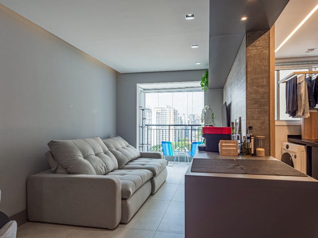Apartamento com 55m² 1 quarto e 2 banheiros, à venda, no bairro Vila Clementino em São Paulo