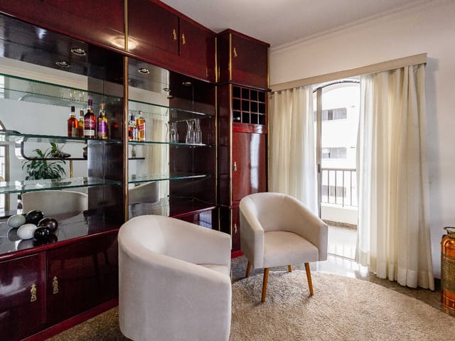 Foto do Apartamento - Apartamento para venda em Indianópolis com 3 quartos, sendo 3 suítes , 217m² | Correteria Imóveis