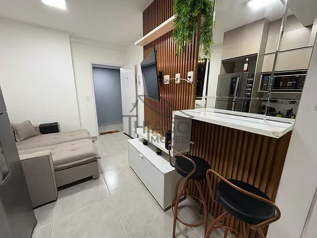 Apartamento com 40m² 2 quartos e 1 banheiro, à venda, no bairro Chácara Califórnia em São Paulo