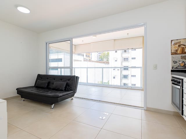 Apartamento com 80m² 1 quarto e 1 banheiro, à venda, no bairro Campo Belo em São Paulo