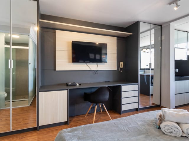 Apartamento com 30m² 1 quarto e 1 banheiro, à venda, no bairro Vila Olímpia em São Paulo