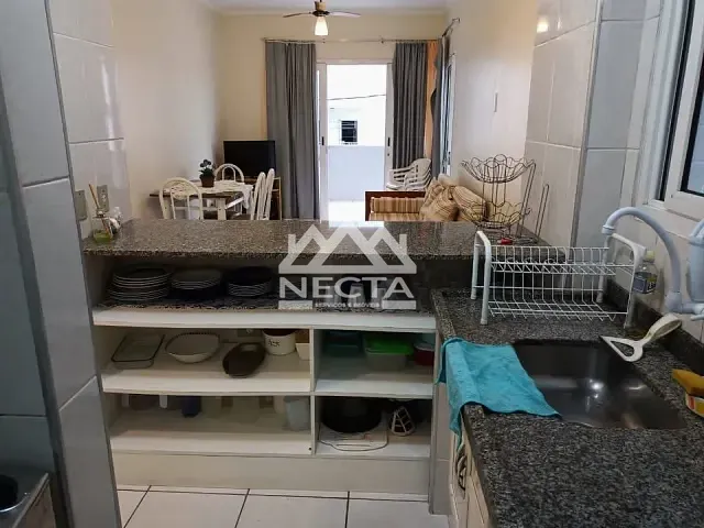 Apartamento com 70m² 2 quartos e 2 banheiros, à venda, no bairro Praia Grande em Ubatuba