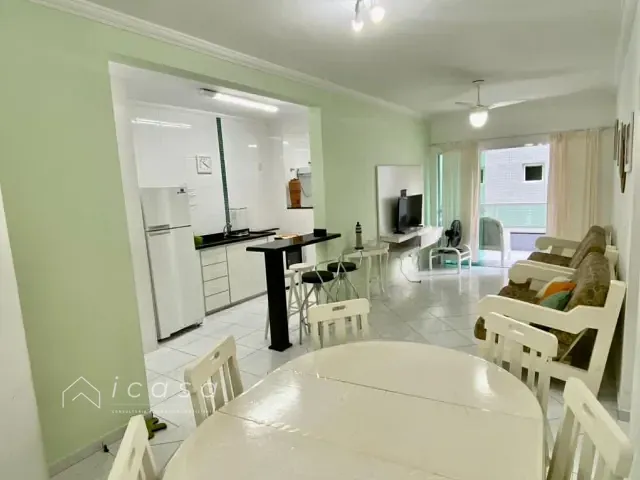 Apartamento 2 quartos e 2 banheiros, à venda, no bairro Praia Grande em Ubatuba