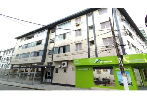 Apartamento para venda em Canto do Forte com 1 quarto, 41m²