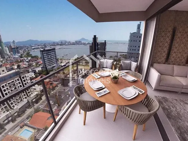 Apartamento com 127m² 3 quartos e 4 banheiros, à venda, no bairro Fazenda em Itajaí