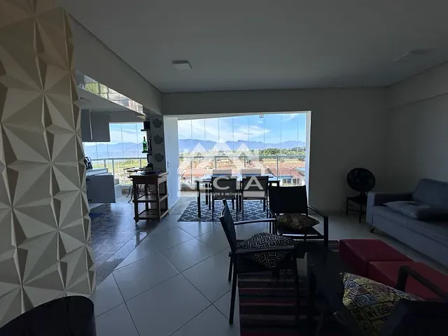 Apartamento com 91m² 2 quartos e 2 banheiros, à venda, no bairro Indaiá em Caraguatatuba