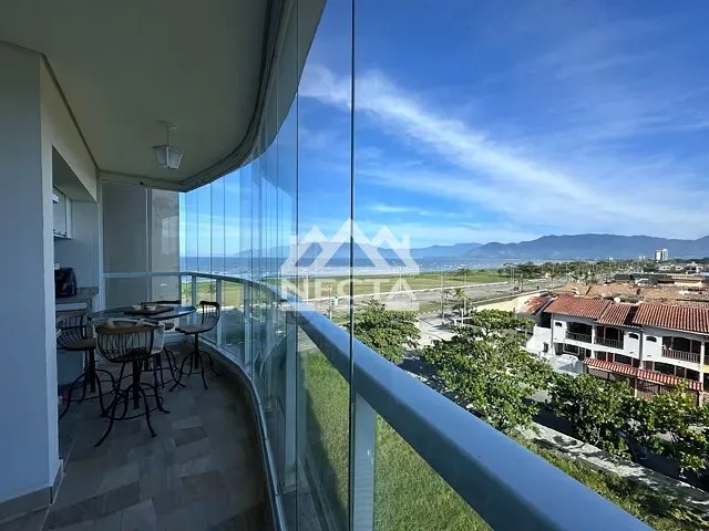 Apartamento com 91m² 2 quartos e 2 banheiros, à venda, no bairro Indaiá em Caraguatatuba