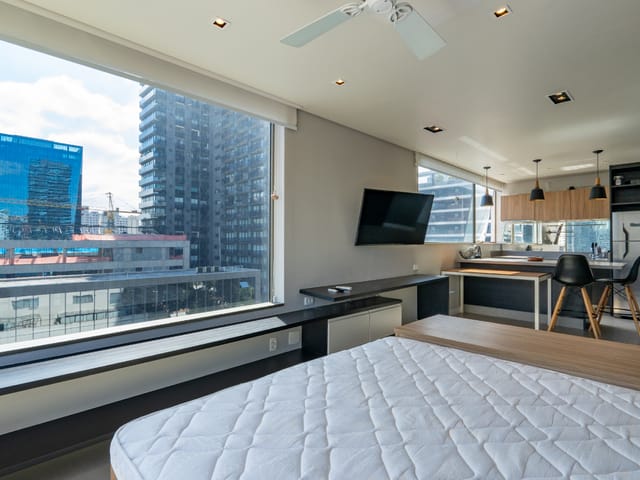 Apartamento com 37m² 1 quarto e 1 banheiro, à venda, no bairro Vila Nova Conceição em São Paulo