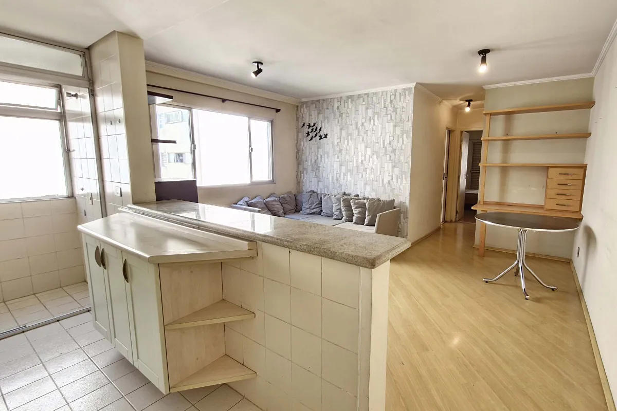 Apartamento para venda em Pinheiros com 2 quartos, sendo 1 suíte , 58m²
