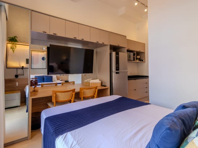 Apartamento com 35m² 1 quarto e 1 banheiro, à venda, no bairro Santo Amaro em São Paulo