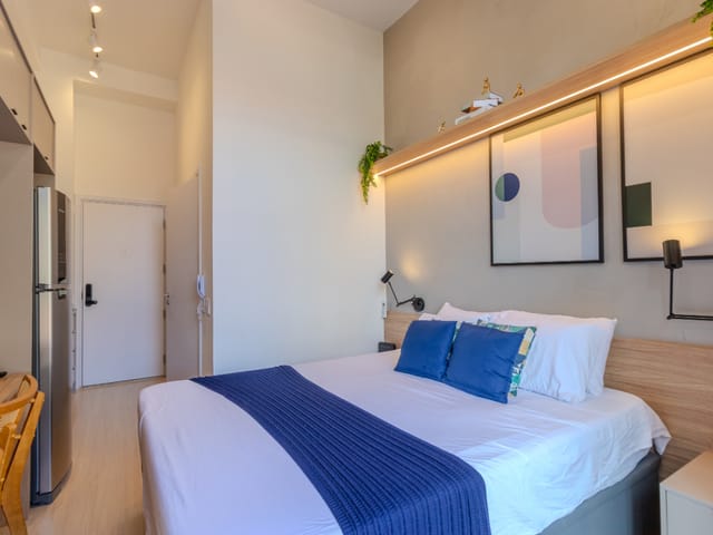 Apartamento com 35m² 1 quarto e 1 banheiro, à venda, no bairro Santo Amaro em São Paulo