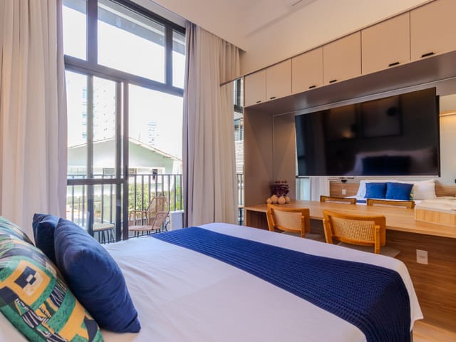 Apartamento com 35m² 1 quarto e 1 banheiro, à venda, no bairro Santo Amaro em São Paulo