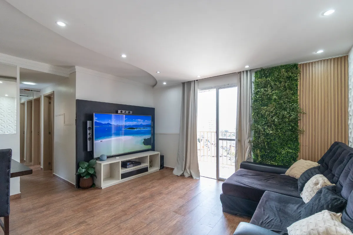 Apartamento para venda em Taboão com 3 quartos, sendo 1 suíte, 72m²