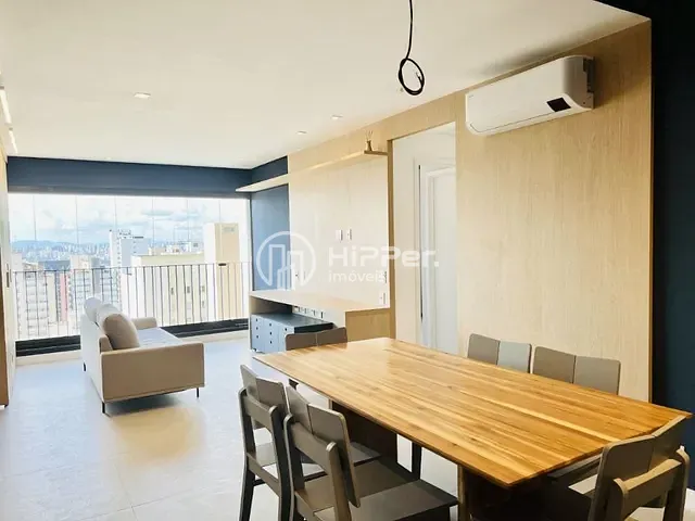 Apartamento com 120m² 2 quartos e 2 banheiros, para alugar, no bairro Perdizes em São Paulo