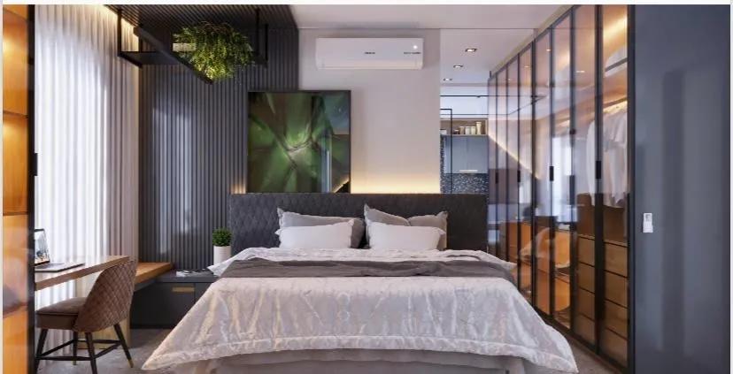 Apartamento para venda em Setor Residencial Granville I com 1 quarto, sendo 1 suíte, 46.95m²