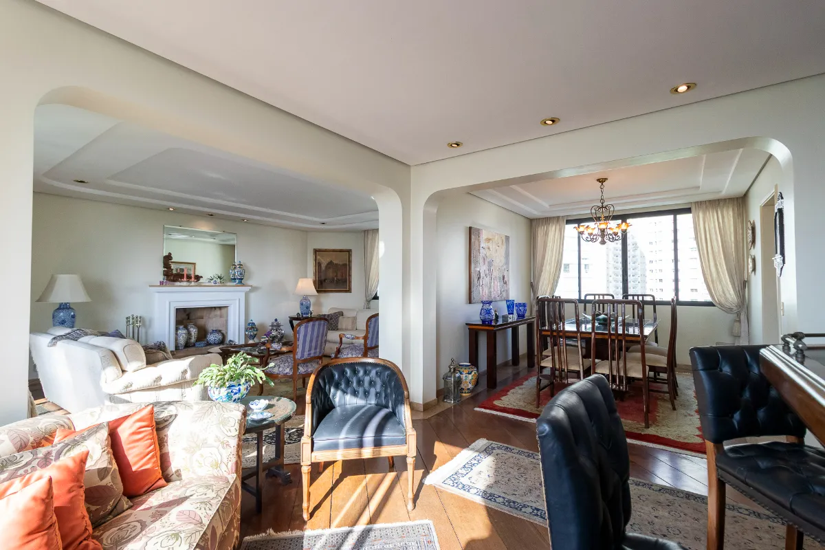 Apartamento para venda em Campo Belo com 4 quartos, sendo 2 suítes, 255m²