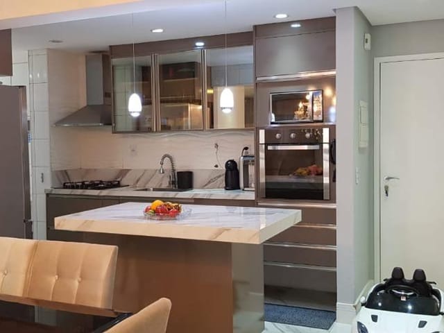 Foto do Apartamento - Apartamento com 2 dormitórios, 90 m² - venda por R$ 729.000,00 ou aluguel por R$ 5.600,00/mês - Jardim Aquarius - São José dos Campos/SP | RUSSI IMÓVEIS