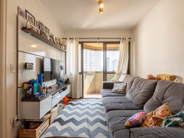 Foto do Apartamento - Apartamento para venda em Vila Gumercindo com 2 quartos, sendo 1 suíte , 67m² | Correteria Imóveis