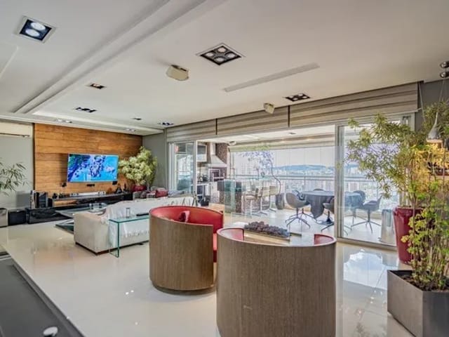 Foto do Apartamento - Apartamento de alto padrão para locação e venda na Vila Romana com 206m², 4 dormitórios sendo 3 suítes e 3 vagas indepententes. | D+ Soluções Imobiliárias