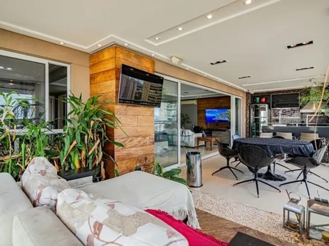 Foto do Apartamento - Apartamento de alto padrão para locação e venda na Vila Romana com 206m², 4 dormitórios sendo 3 suítes e 3 vagas indepententes. | D+ Soluções Imobiliárias