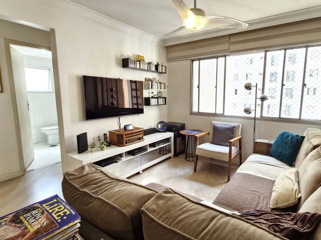 Apartamento com 86m² 2 quartos e 2 banheiros, à venda, no bairro Moema em São Paulo