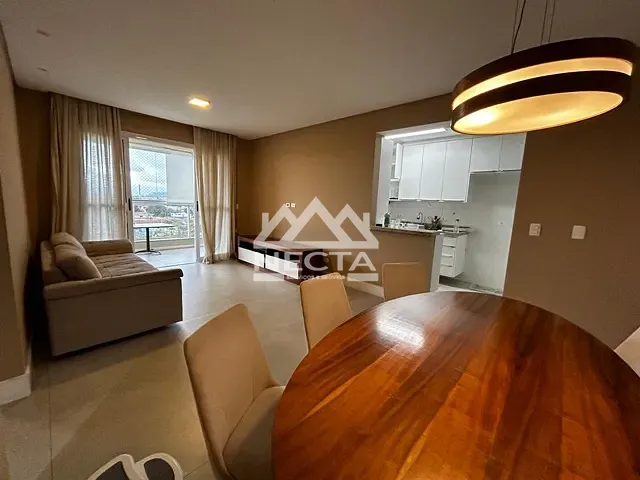 Apartamento com 100m² 3 quartos e 2 banheiros, para alugar, no bairro Jardim Primavera em Caraguatatuba