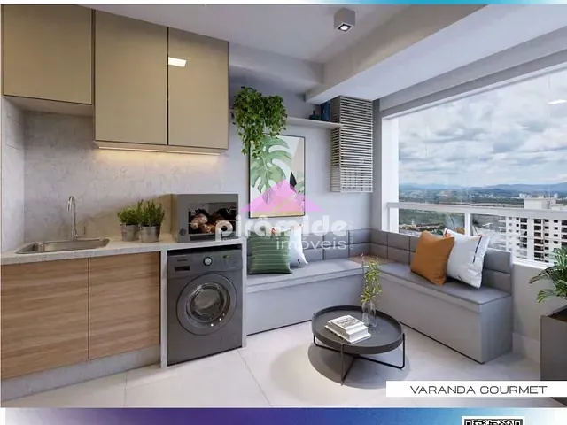 Apartamento com 61m² 2 quartos e 2 banheiros, à venda, no bairro Jardim das Colinas em São José dos Campos