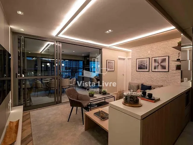 Apartamento com 76m² 2 quartos e 1 banheiro, à venda, no bairro Jardim das Acácias em São Paulo