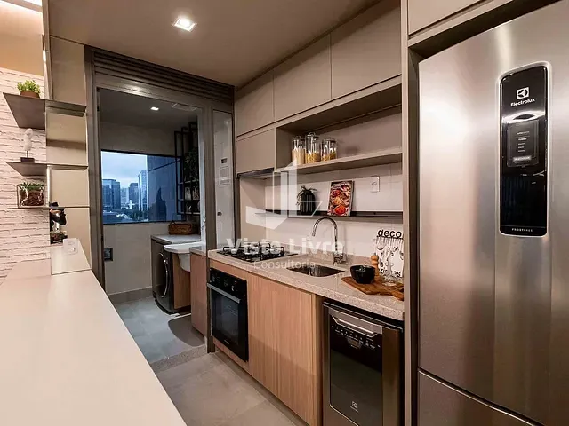 Apartamento com 76m² 2 quartos e 1 banheiro, à venda, no bairro Jardim das Acácias em São Paulo