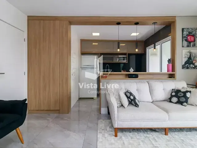 Apartamento com 55m² 1 quarto e 1 banheiro, à venda, no bairro Vila Gertrudes em São Paulo