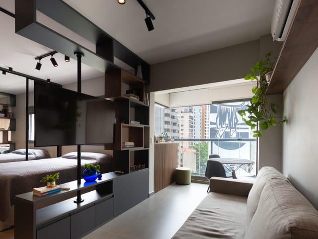 Apartamento com 29m² 1 quarto e 1 banheiro, à venda, no bairro Jardim Paulista em São Paulo