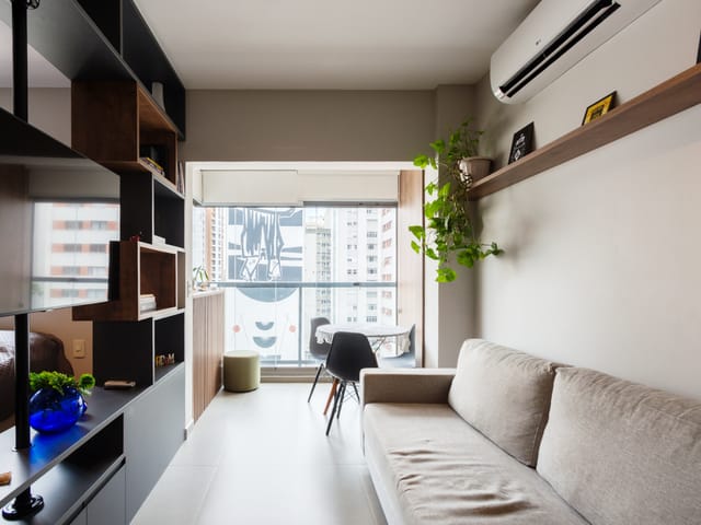 Apartamento com 29m² 1 quarto e 1 banheiro, à venda, no bairro Jardim Paulista em São Paulo