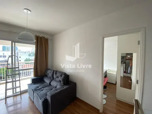 Apartamento com 50m² 1 quarto e 2 banheiros, à venda, no bairro Vila Cordeiro em São Paulo
