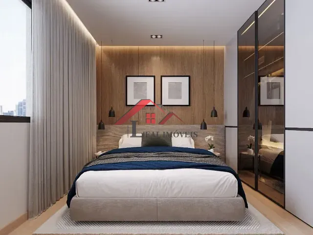 Apartamento com 39m² 2 quartos e 1 banheiro, à venda, no bairro Vila Príncipe de Gales em Santo André