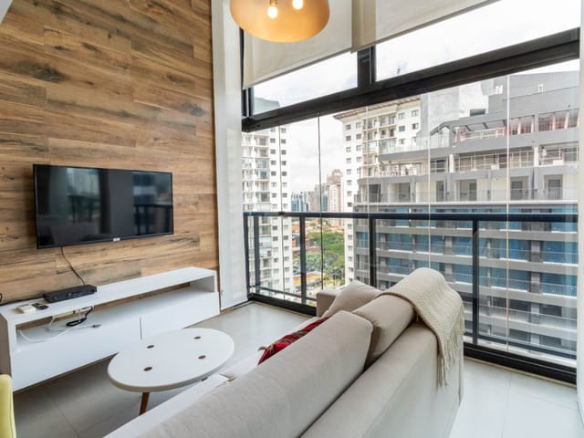 Apartamento com 62m² 1 quarto e 2 banheiros, à venda, no bairro Vila Olímpia em São Paulo