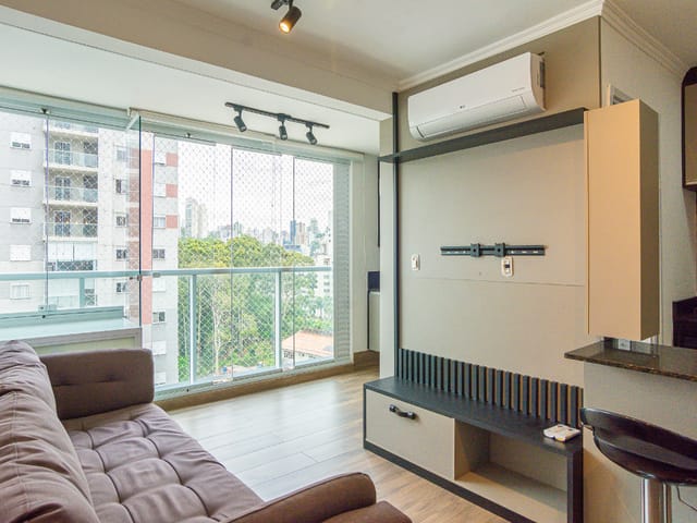 Apartamento com 5884m² 1 quarto e 1 banheiro, à venda, no bairro Vila Andrade em São Paulo