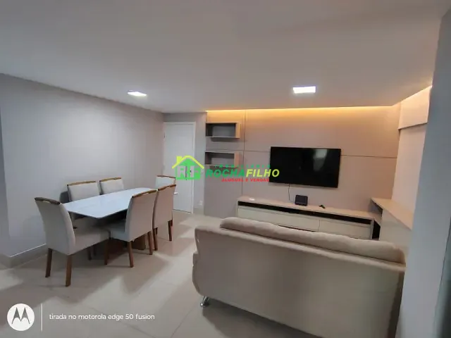 Apartamento com 94m² 3 quartos e 2 banheiros, para alugar, no bairro Morros em Teresina
