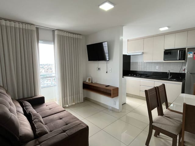 Apartamento 1 quarto e 1 banheiro, para alugar, no bairro Setor Bueno em Goiânia