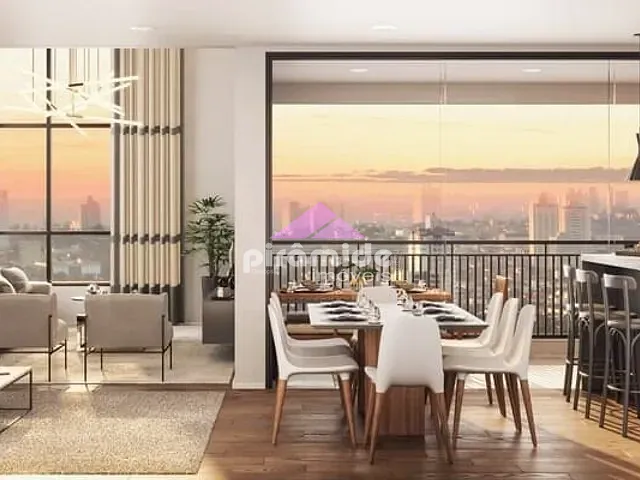 Apartamento com 130m² 3 quartos e 3 banheiros, à venda, no bairro Jardim Aquárius em São José dos Campos