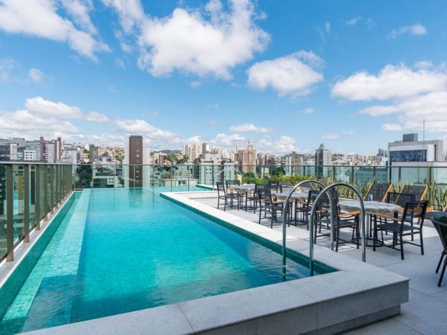 Apartamento com 62m² 2 quartos e 3 banheiros, à venda, no bairro Savassi em Belo Horizonte